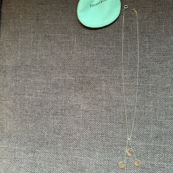 Tiffany & Co drop heart return to Tiffany necklace Retired - Picture 3 of 6